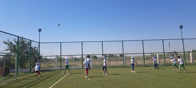 «Çaga gülküsi – bagt gülküsi» ady bilen dynç alýan çagalaryň arasynda medeni-köpçülikleýin we sport çäreleri geçirildi.