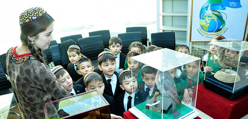 Çärjew etrabynyň mekdep muzeýi, ýedi ýylda ikinji gezek ýeňiji boldy